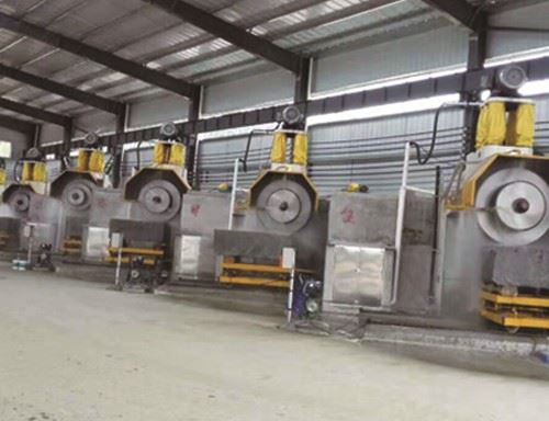 Multiblade Granitestone Block Cutter